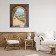 thumbnail image 2 of Stupell Industries Tranquil Garden Arch Canvas Wall Art design by Petal Prints Design, 40 x 30, 2 of 7