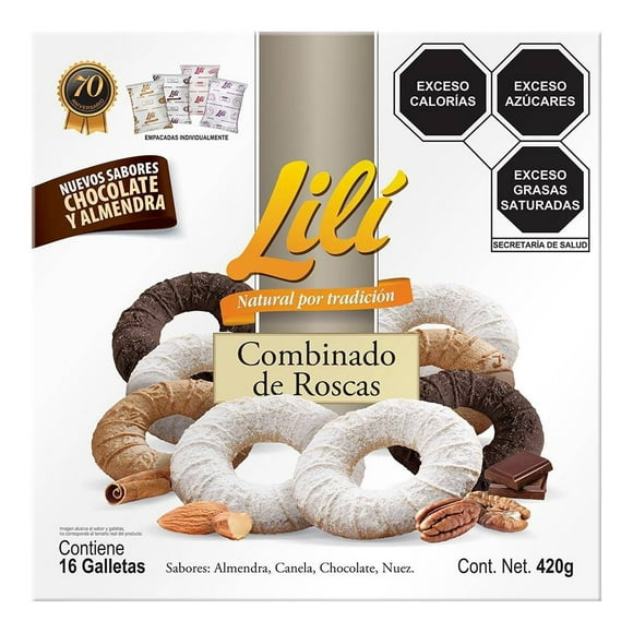 Galletas Lilí roscas 420 g