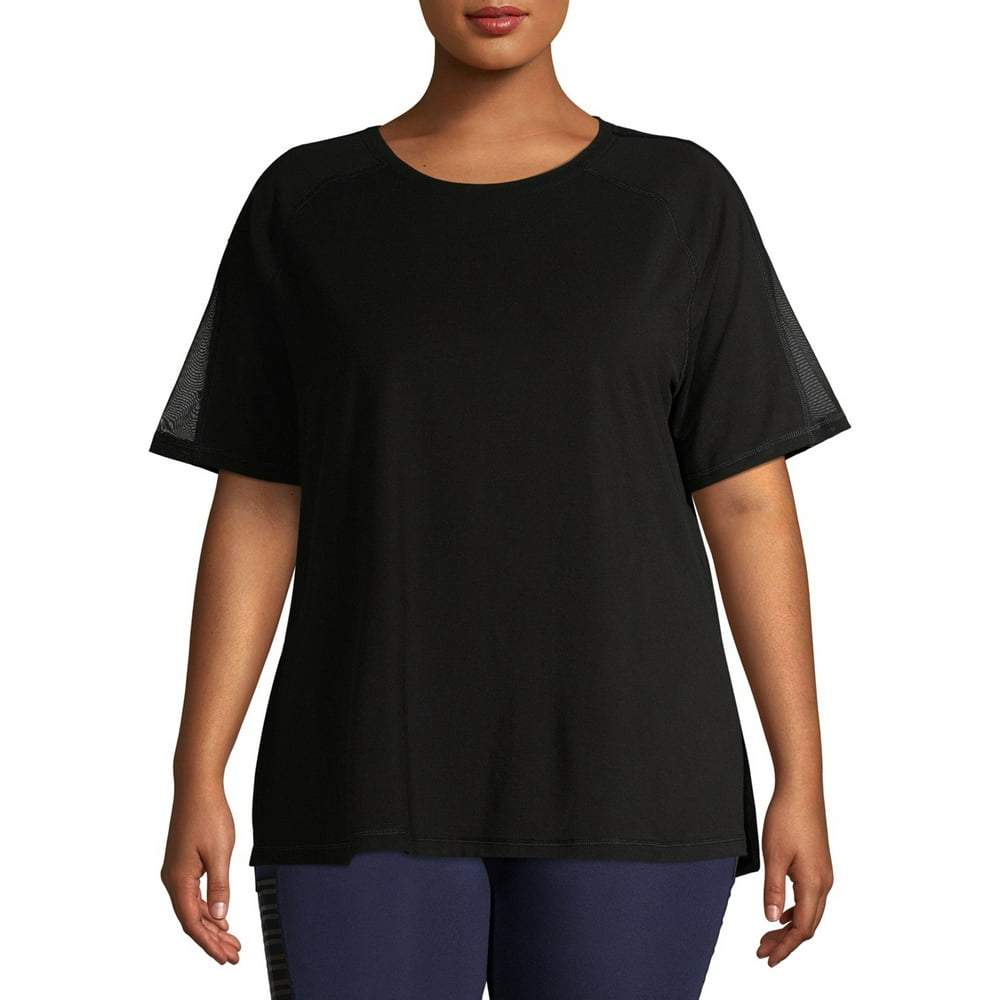 Athletic Works - Athletic Works Women's Plus Size Active Wicking Side ...