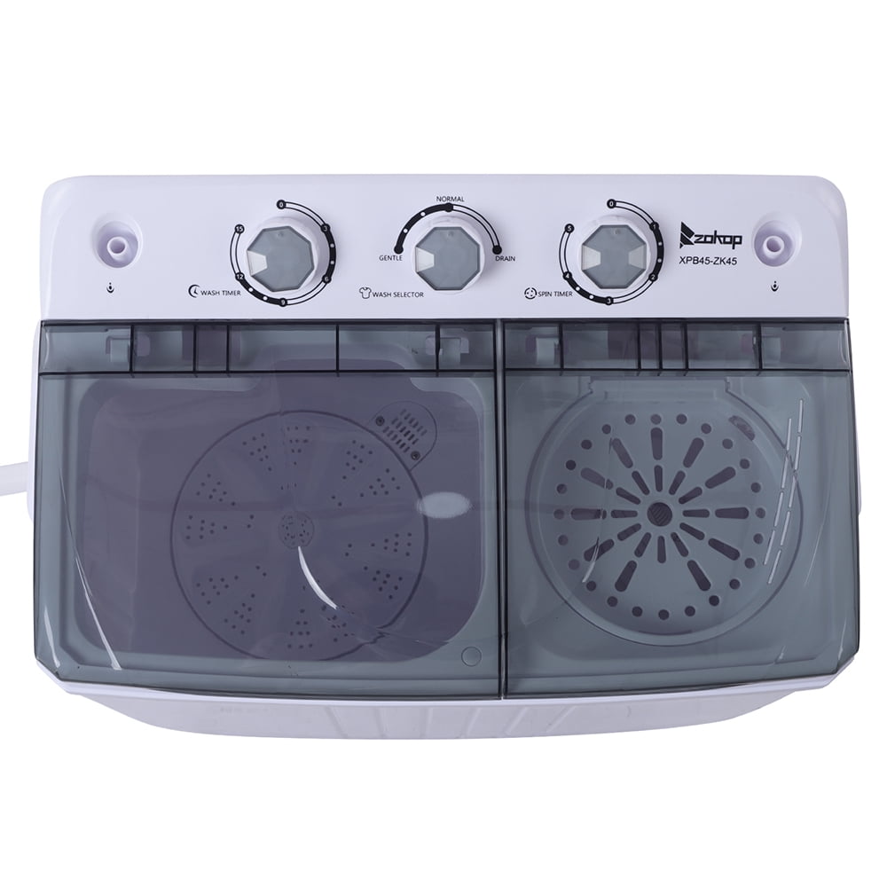 Buy Electric Portable 2 in 1 Twin Tub Mini Laundry Washer and Spin Dryer Combo Washing Machine
