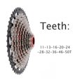 thumbnail image 4 of Mgaxyff Roue Libre, Aluminium&Acier 11-50T Roue Libre, pour Amateurs de Vélo 10 Vitesses Vélo de Montagne, 4 of 8