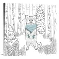 thumbnail image 1 of Global Gallery's 'Color the Forest Color II' by Elyse DeNeige Stretched Canvas Wall Art, 1 of 4