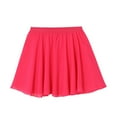 thumbnail image 3 of YONGHS Girl's Ballet Wrap Skirts Basic Circular Chiffon Dance Pull-On Skirt Ballerina Gymnastic Dancewear Hot Pink 1-6, 3 of 7