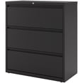 thumbnail image 5 of Hirsh 36" Wide 3 Drawer Metal Lateral File Cabinet - Black - 2 units total, 5 of 7