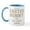 White/Blue Inside, variant on CafePress - Property Of The Easter Bunny Mug - 11 oz Ceramic Mug - Novelty Coffee Tea Cup