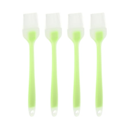 

Silicone Pastry Brush 1.38 x8.07 Basting Oil Butter Sauce Tool Green 4 Pack