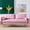 Pink, variant on Velvet Fabric Sofa With Pocket-71‘’Pink