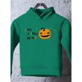 thumbnail image 3 of Funny Scary Pumpkin Spell Hoodie Toddler -Image by Shutterstock,  5 Toddler, 3 of 4