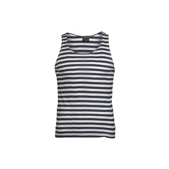 MIL-TEC Striped Sailor Tank Top - Men's, Blue/White, Medium