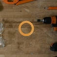 thumbnail image 2 of 1Pcs Khaki Cylinder Rubber Pump Piston Rings for Air Compressor Parts Factory Use, 2 of 8