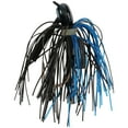 thumbnail image 5 of (2 pack) Strike King Pro-Model Jig 3/8oz Black Blue Bass Jig, 5 of 9