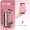 thumbnail image 7 of TUDIA Merge Motorola Moto G Power 5G 2024 Case Dual Layer Heavy Duty - Smokey Pink, 7 of 7