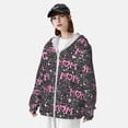 thumbnail image 3 of Balery Lovely Mom Ever Sudadera ligera de manga larga con capucha y protección solar UPF 50+ para hombre y mujer, ideal para pesca y running-3X-Large, 3 of 7