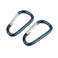 thumbnail image 4 of Coghlan's 6mm Anodized Aluminum Spring-Loaded Carabiner 2-Pack - Lightweight Camping & Hiking, 4 of 5