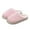 Pink, variant on Bovxnpu Women's Warm Fuzzy Slippers Winter House Shoes, Women's Casual Winter Furry Strap Home Friendly Flat Slippers Comfy Soft Lightweight Indoor House Shoes