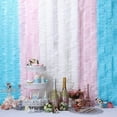 thumbnail image 6 of Efavormart 3 Rolls - 28 FT BLUSH Ruffled Paper Strand | Streamer Backdrop -  Paper Garland, 6 of 11