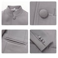 thumbnail image 7 of OGLCCG Boys Blazer Kids Casual Single Button Sport Coats Long Sleeve School Uniform Suit Jacket with Pockets Size 0-12, 7 of 7
