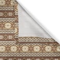 thumbnail image 6 of Ambesonne Nordic Valance & Curtain, Scandinavian Vintage Art, 55"x45", Pale Caramel Sand Brown, 6 of 6