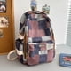 thumbnail image 5 of Mochila Denim Preppy Estudiantes Portátil para La Escuela Viajes Al Aire Libre, 5 of 8