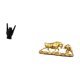 thumbnail image 5 of Estatua de resina con gesto de roca, escultura de mano y , figura decorativa de escritorio, talla única, ideal para decoración del hogar y la ofic, 5 of 8