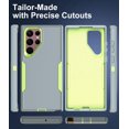 thumbnail image 6 of for Samsung Galaxy S22 Ultra Case, Dust-Proof Port Cover, Full Body Durable Silicone Rubber Phone Case for Samsung Galaxy S22 Ultra 5G, Deep Grey, 6 of 14