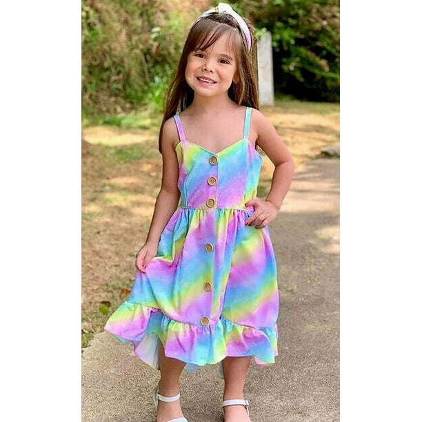 Kids 2025 sun dresses