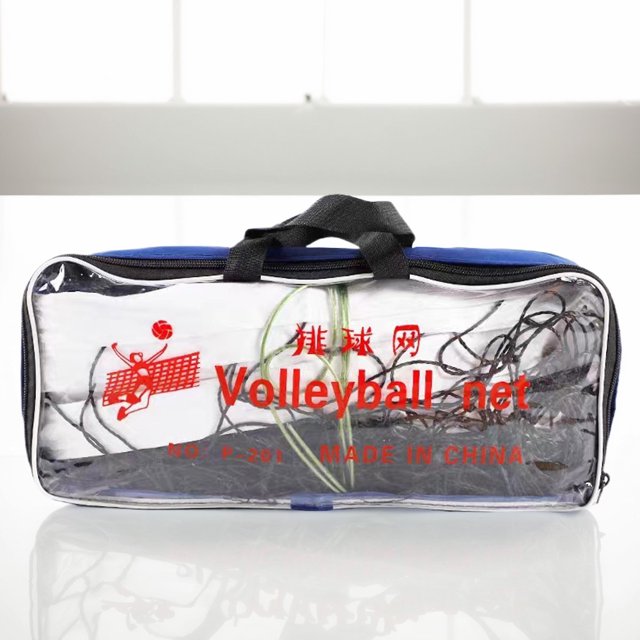Red de voleibol de playa de 950 cm Neta de voleibol de voleibol de servicio pesado Neta de malla de tenis al aire libre para el patio trasero Playa del patio trasero