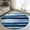 Lake Blue Gray White, variant on 3ft Round Rug, Colorful Polka Dot Non-Skid Rubber Backing Large Area Rugs - Living Room Bedroom Home Office, Rainbow Polka Dots Watercolor Indoor Floor Mat Carpets Washable Rug