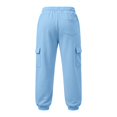 thumbnail image 5 of Lullu Girls Sweatpants Casual Athletic Joggers Cozy Cargo Pants, Sizes 5-14, 5 of 5
