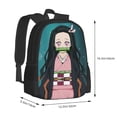 thumbnail image 2 of Demon Slayer Backpack For School Anime Bookbag Lightweight School Bags Satchel Back Packs-CASE365, 2 of 2