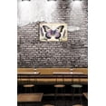 thumbnail image 3 of Purple Butterfly and Lavender Flower Retro Aluminum Sign 5.5"x8" Metal Sign Rustic Lavender Flower Living Room Wall Art Country Floral Wall Art Tin Garden Signs, 3 of 6