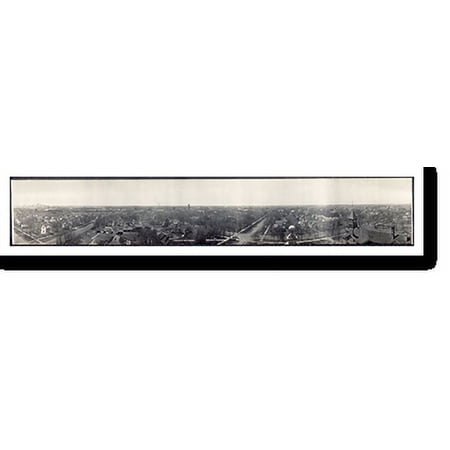 Historic Print, IA Eagle Grove 1912a PHOTO, Width 11" x Length 49"