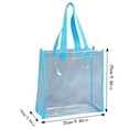 thumbnail image 2 of Transparent Fashion Tote Bag Versatile Carryall For Women's Daily Use Gym Workout Beach Travel And Shopping Trips, 2 of 2