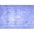 thumbnail image 1 of Ahgly Company Indoor Rectangle Persian Blue Traditional Area Rugs, 8' x 10', 1 of 4