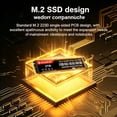 thumbnail image 3 of DEAMIJIE M.2 SSD 2TB PCIe 4.0 NVMe SSD PS5, Turbo Speed 7,000MB/s, Internal Gaming Storage for PC/Laptop, Ideal Gamers, Video Editing and Creators, 3 of 7