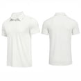 thumbnail image 2 of Mens Polo Shirts Short Sleeve Beach Wedding Guest Dress Shirt Relaxed Fit Casual Comfy Moisture Wicking Shirts, S, 2 of 8