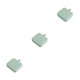 thumbnail image 5 of Cateissary Kit de costura hilo de bordar portátil agujas tijeras tejer caja de costura de emergencia cinta métrica dedal verde Type1 NO1, 5 of 6