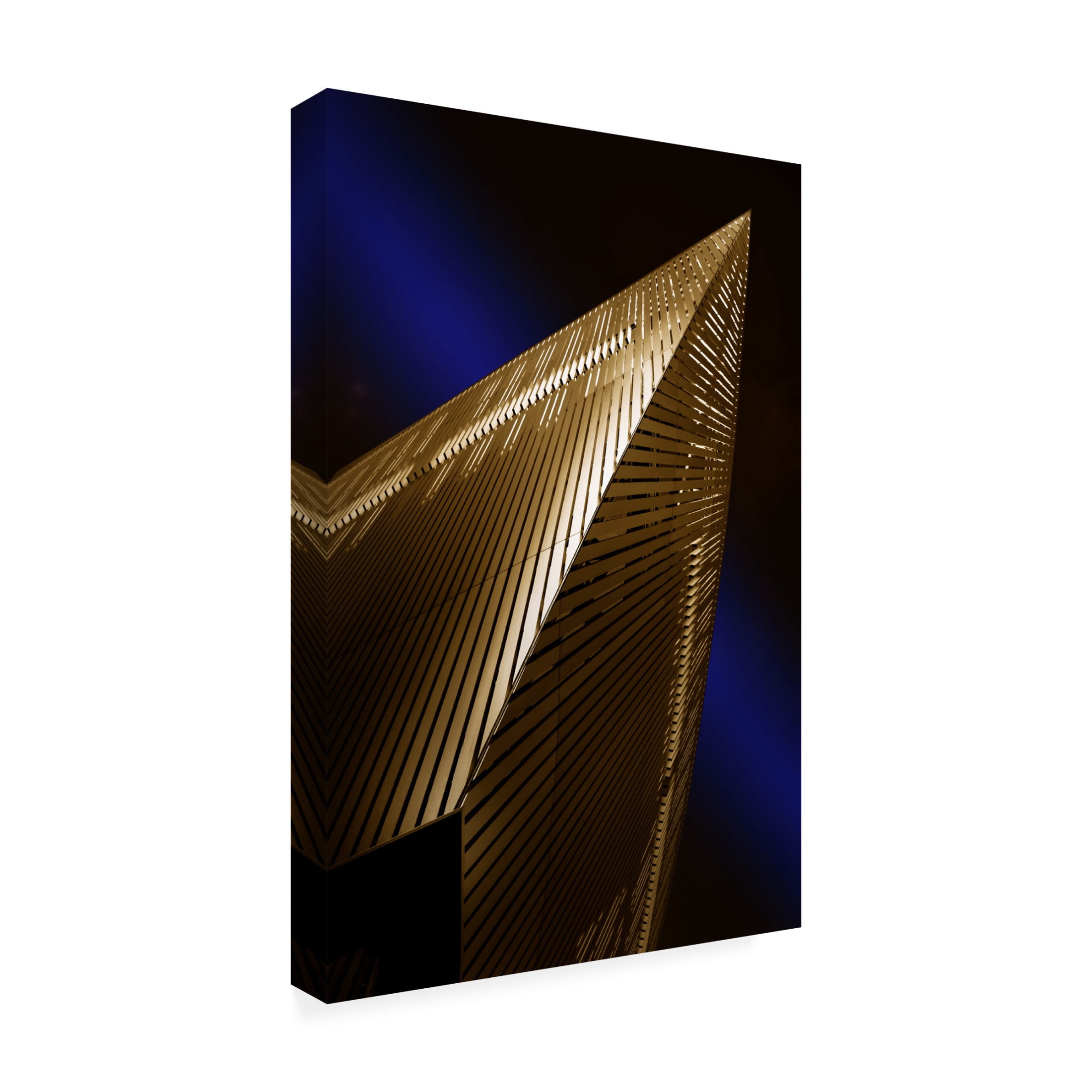 Canvas Wall Art - Marc Huybrighs 'Conference' Wall Art for Living Room, Bedroom, or Office Décor by Trademark Fine Art - 12 x 19 Inches