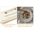 thumbnail image 5 of Unique Bargains Bamboo Wood Bracelet Tray Stackable Storage Jewelry Tray Showcase Display Organizer for Bracelets Beige, 5 of 8