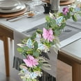 thumbnail image 7 of LEHOZIHEQ Faux Garland, Artificial Leaves Hanging Vines Table Greenery Garland, for Wedding Arch Farmhouse Mantle Table Runner Centerpiece Home Party Christmas, 7 of 7