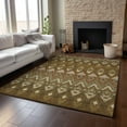 thumbnail image 6 of Addison Rugs Mayfield Washable Transitional Southwest Brown Rectangle Rug, 10' x 14', 6 of 6