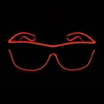 thumbnail image 2 of Lunettes de Soleil Lumineuses à LED Néon pour Fête, Halloween, 2 of 4