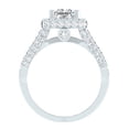 thumbnail image 4 of Dazzlingrock Collection 0.95 Carat (ctw) 14K Round Diamond Split Shank Semi Mount Engagement Ring 1 CT, White Gold, Size 8.5, 4 of 4