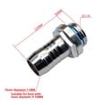 thumbnail image 1 of PC Water Cooling Barb Fitting Two-Touch Fitting G1/4 Thread HosePagoda Connector, 1 of 8