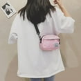 thumbnail image 3 of MesaSe Mode Femmes Toile Patchwork Crossbody Téléphone Sac Mini Sacs à Main (Blanc), 3 of 6