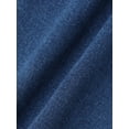 thumbnail image 5 of INSPIRE CHIC Women's Maternity Jeans Bootcut Leg Ripped High Stretchy Over the Belly Pregnant Flare Denim Pants Casual XL Deep Blue, 5 of 6
