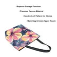 thumbnail image 4 of DIXRUYEE Tote Bag Women Weekender Travel Bag Shoulder Handbag Sunset Hibiscus Printed, 4 of 10
