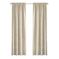 thumbnail image 4 of PowerSellerUSA 2-Pack Geometric Window Curtain Panels Contemporary Diamond Clipped Pattern for Livingroom or Bedroom, Rod Pocket Top, 42" W x 84" L, Panel, 4 of 4