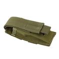 thumbnail image 1 of Molle Single Magazine Pistol Cartridge Clip Pouch Flashlight Holster (army green), 1 of 2
