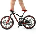 thumbnail image 1 of Mini bicicleta de aleación a escala 1:10, modelo de Dasktop, adorno de simulación, bicicleta de montaña de juguete para dedos, 1 of 3